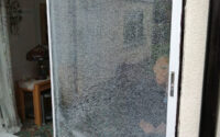 My patio door glass has smashed. Do I need a new door?