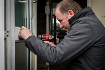 A photo of Window Doctor's Letter Plates service
